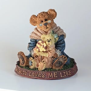 Boyd&#39;s Bear Figurine Perfect for Home Décor or Unique Gift Charming Vintage Collectible Boyd&#39;s Bear Figurine Ideal for Bear Collector&#39;s