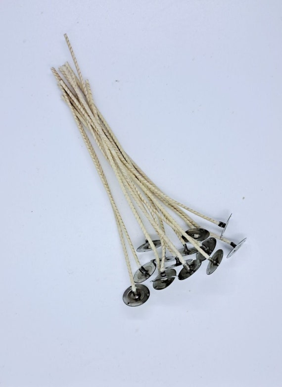 CD 8 Cotton Candle Wicks, DIY Candle Making Supplies