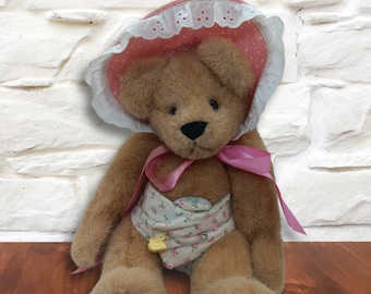 Handgefertigter Mohair Teddybär: OOAK Sammlerstück Kinderzimmer Geschenk