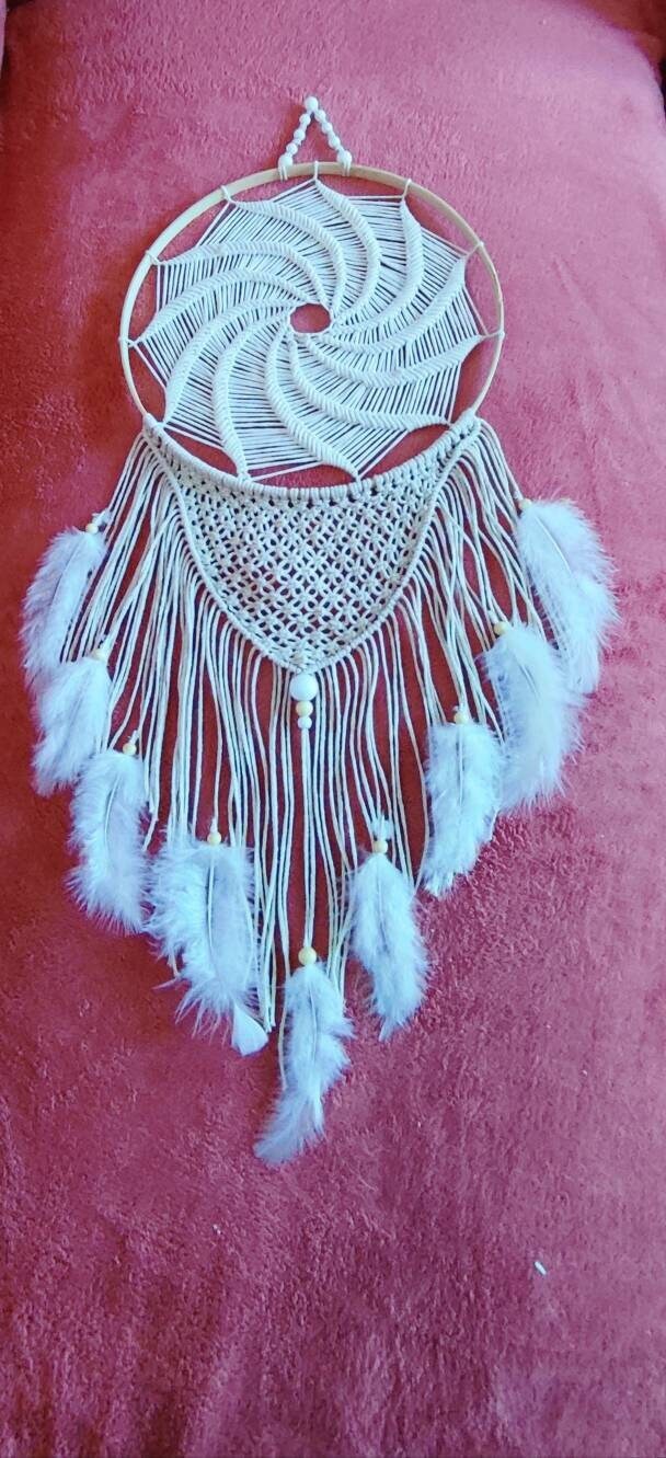 Attrape Rêve Artisanal Spirale.