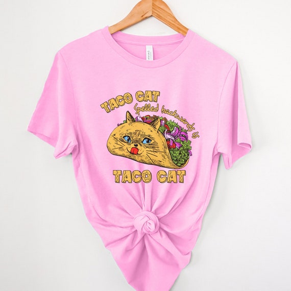 Pink Galaxy Cat Taco Hawaiian Shirt Cat Aloha Hawaiian Shirt For