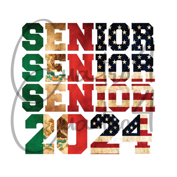 Mexico USA PNG, Mexico, USA, Latino, Bandera, Spanish, Flag, Patria, Senior, Senior 2024, Graduaccion, Graduado, Graduation, Graduate