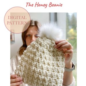 Crochet Beanie Pattern / Crochet Pattern / PDF Pattern | Easy Crochet Pattern Download / Instant Download