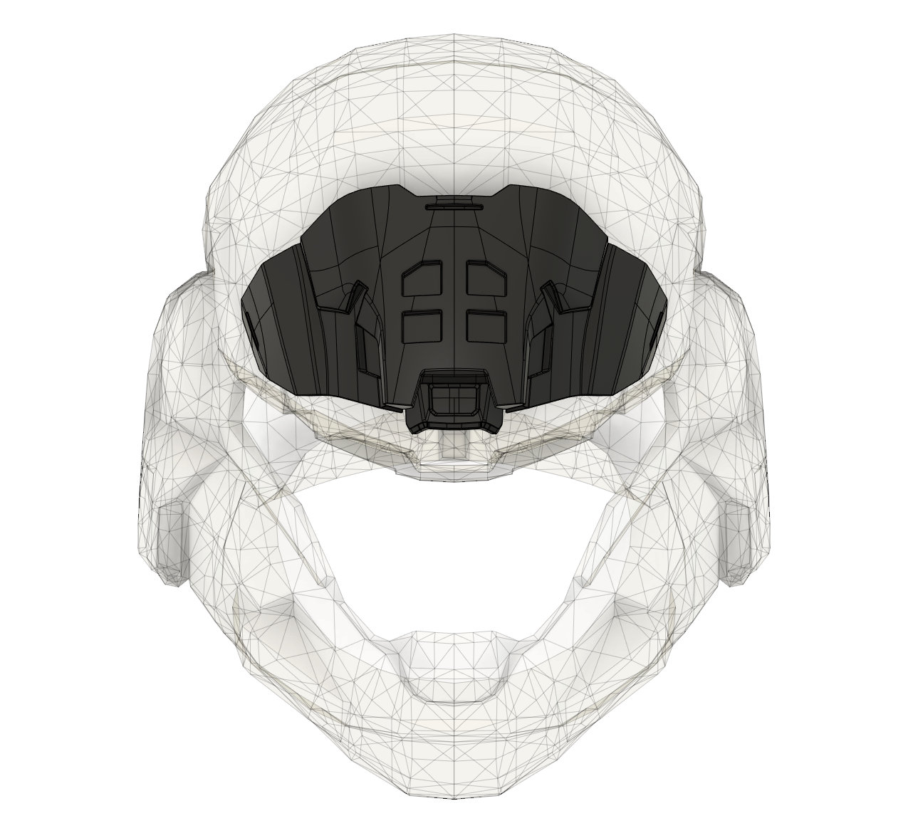 Spartan Helmet 'up Armor' Attachment [digital File for 3D Print] - Etsy
