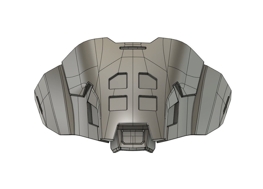 Spartan Helmet 'up Armor' Attachment digital File for 3D Print Etsy