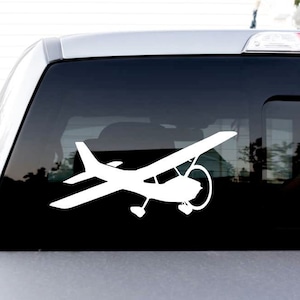 Cessna C172 3/4 View Airplane Decal