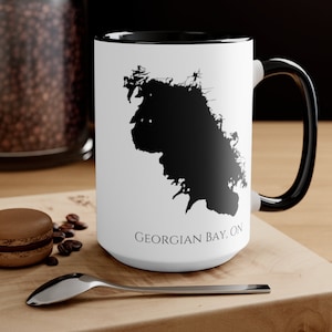 Georgian Bay | Black Mug