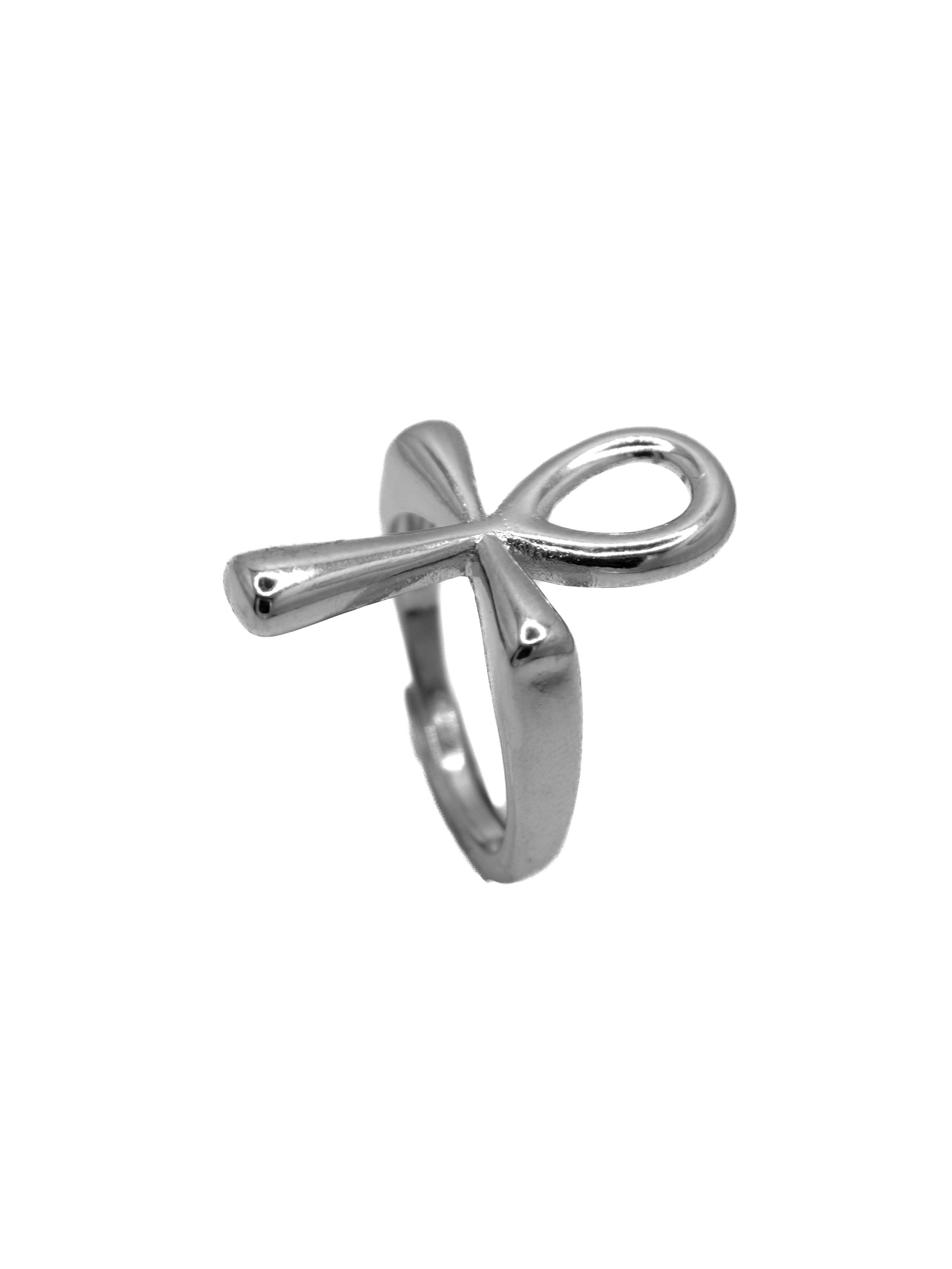 Egyptian Ankh Key of Life Ring Etsy