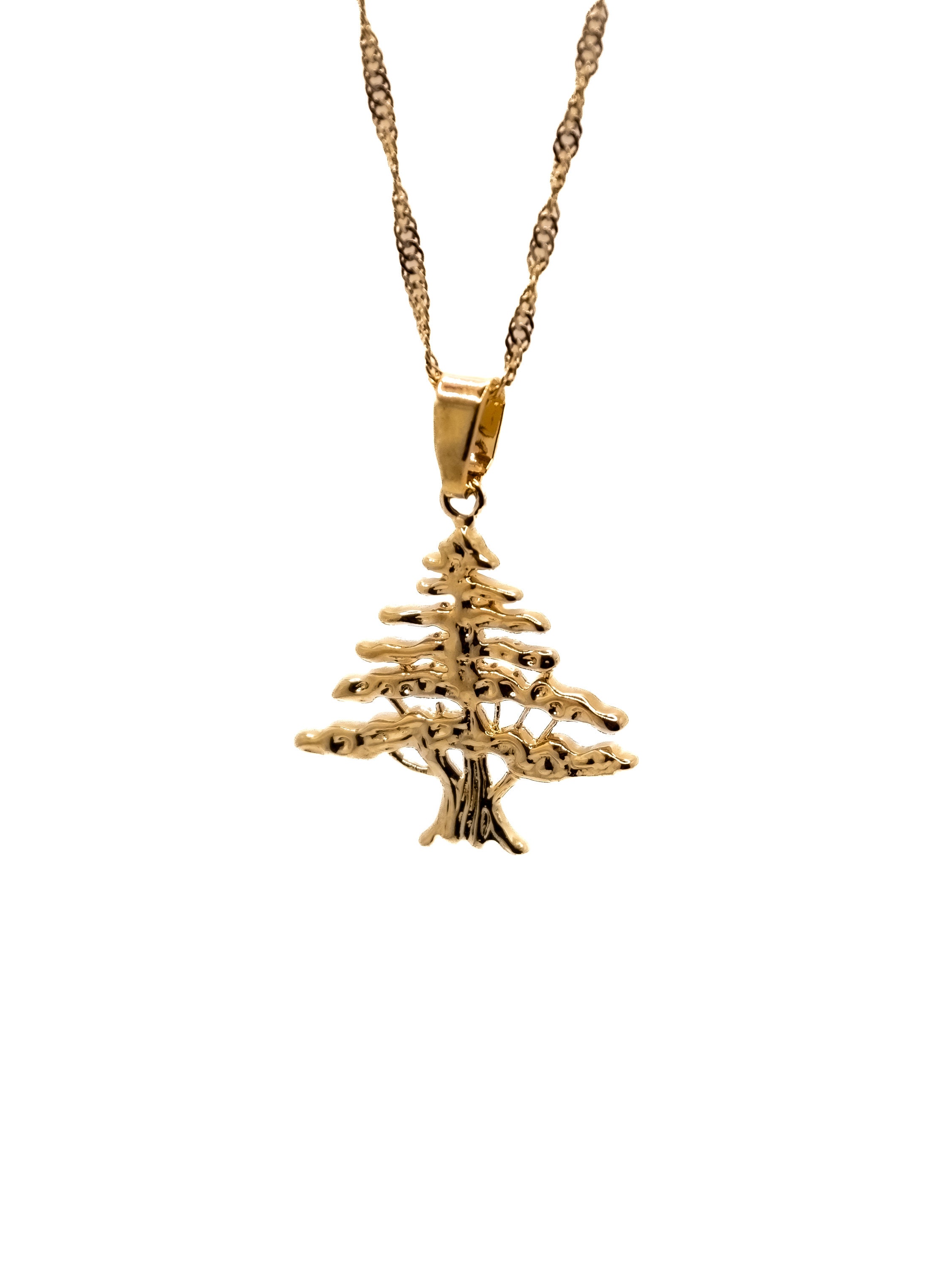 Cedar Tree Necklace - Etsy