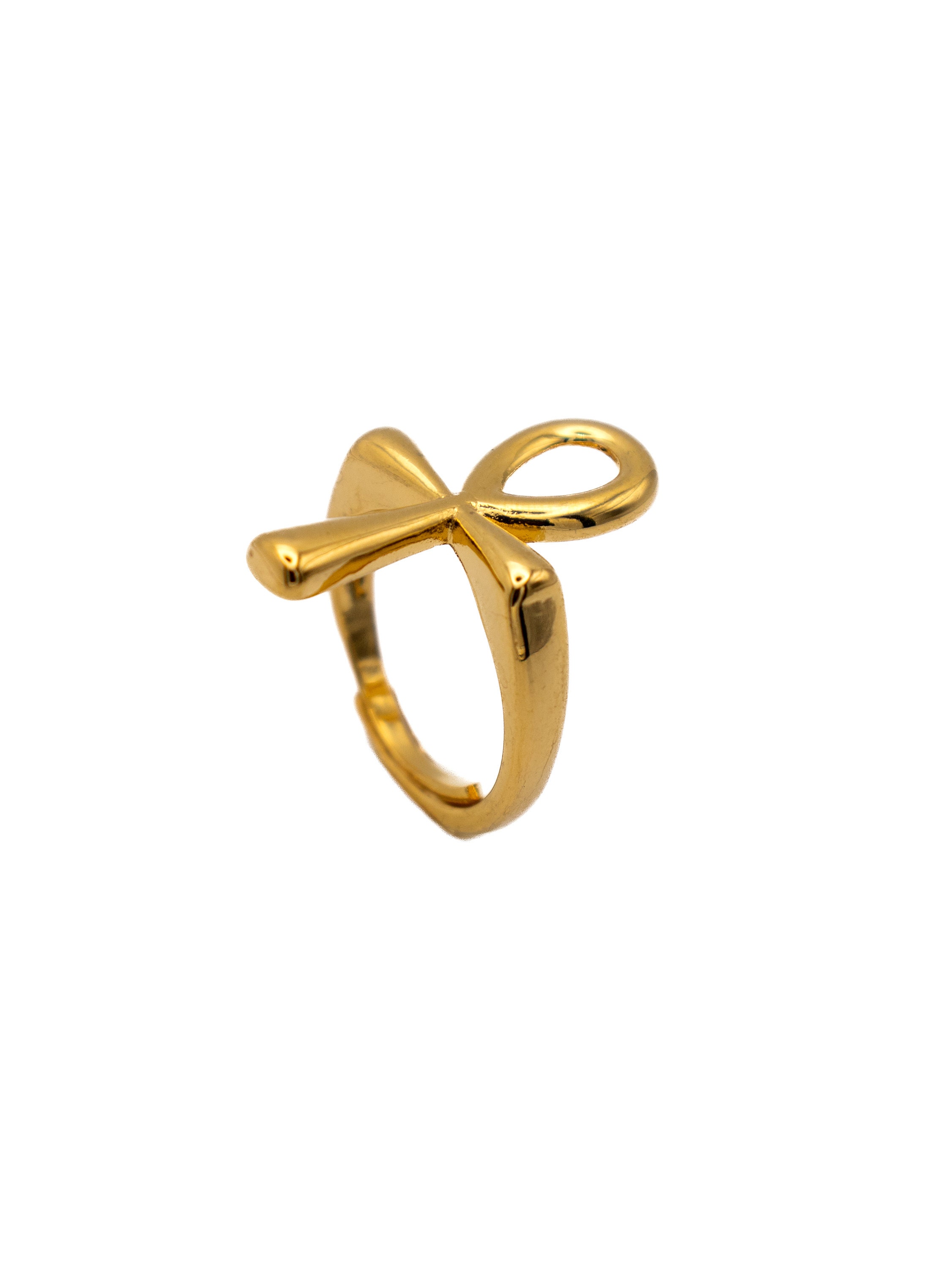 Egyptian Ankh Key of Life Ring Etsy