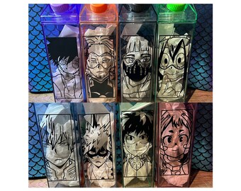 Hero Anime Milk Carton