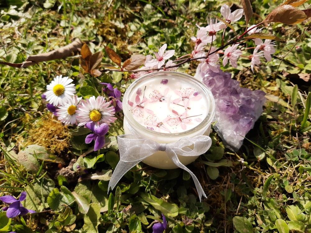 Bougies Artisanale Senteur Figuier et Pivoine