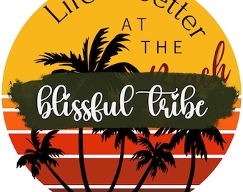 Life Is Better At The Beach png File, Vector Printable Clipart, Summer Beach Quote png, Beach Quote, Beach Life png, Sea Life png