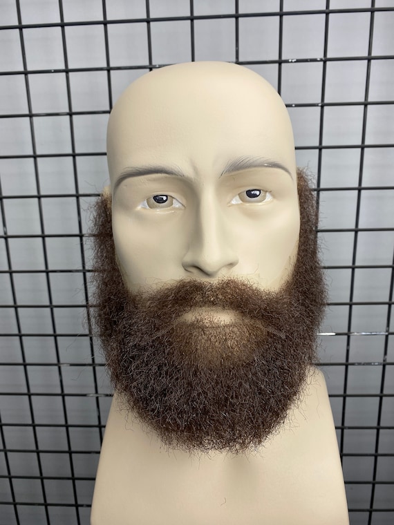 Fake Realistic Beard And Mustache Fake Facial Hair Etsy Canada