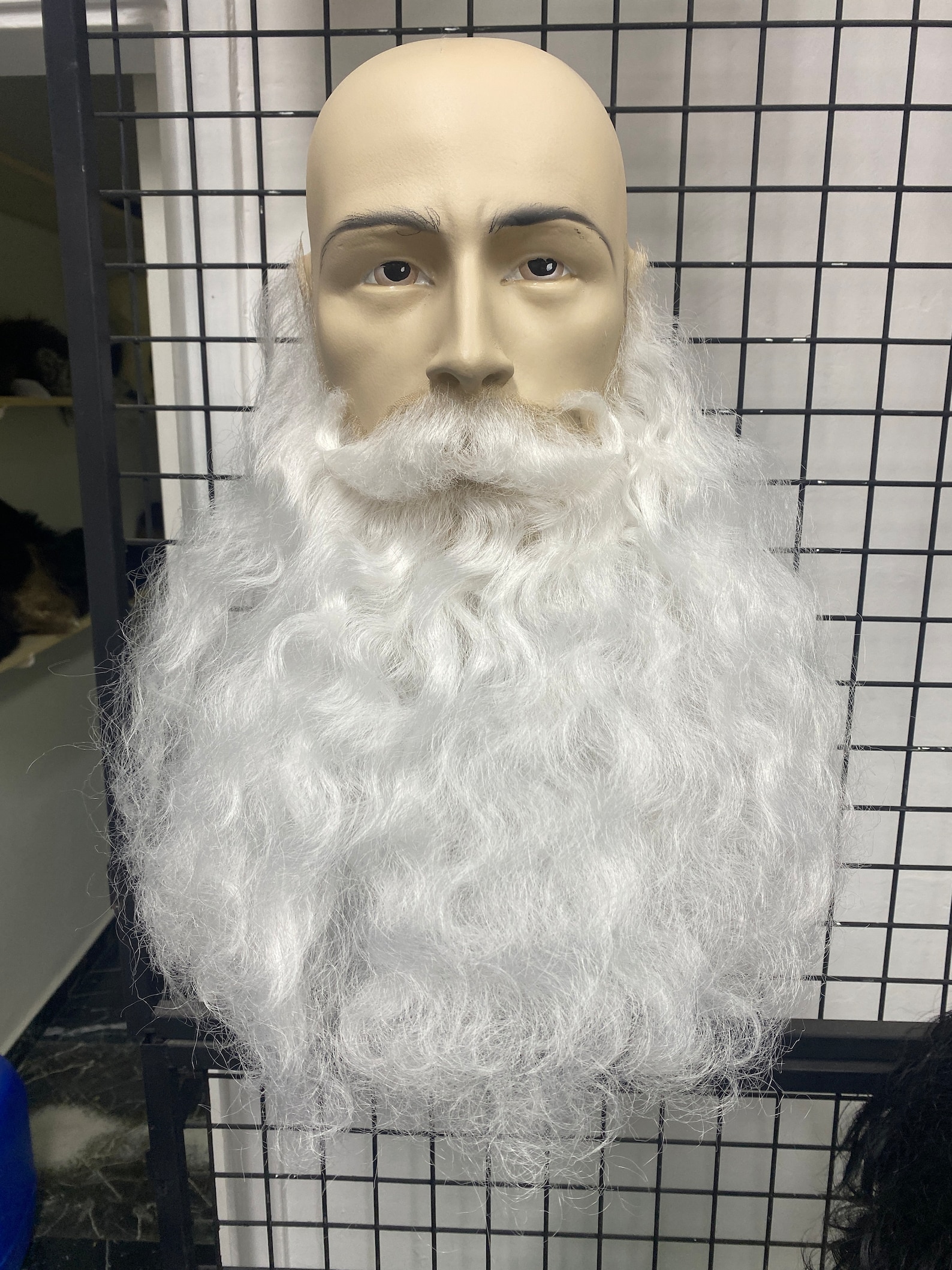 Realistic Fake Beard and Mustache Set. Hand Knotted for Film - Etsy