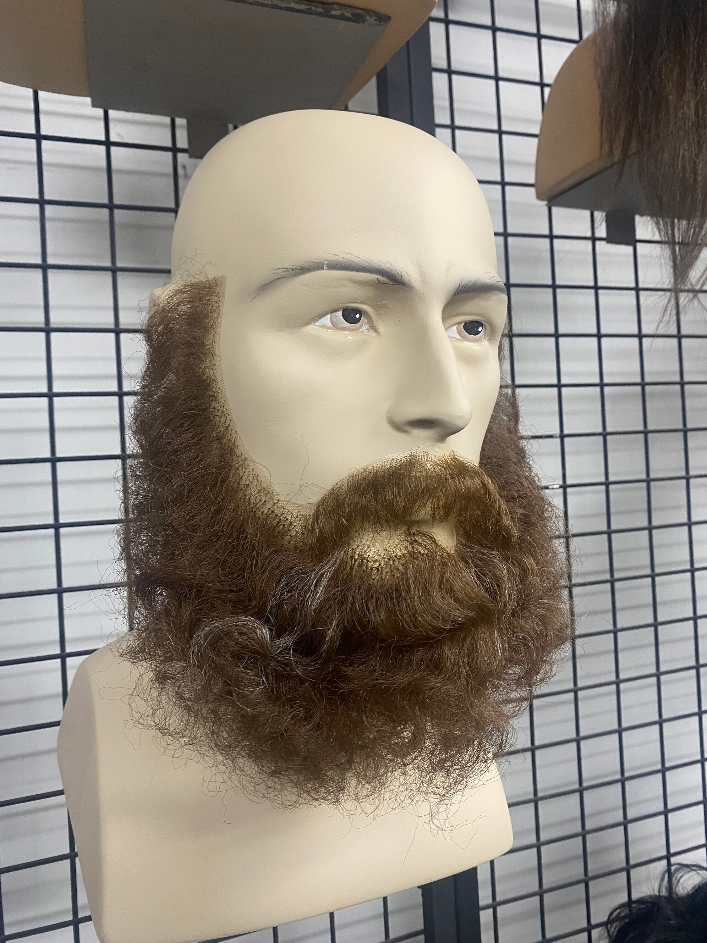 Realistic Fake Moustache and Beard Set. Full Hand Made for Etsy