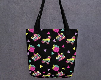 Kostenloser Versand!!! Ich liebe die 90er Jahre! 90er Tote Bag, 90er Tasche, Geldbeutel, 1990er Jahre, Geschenke für sie, Retro Tasche, Retro Geldbörse, Vintage Tasche