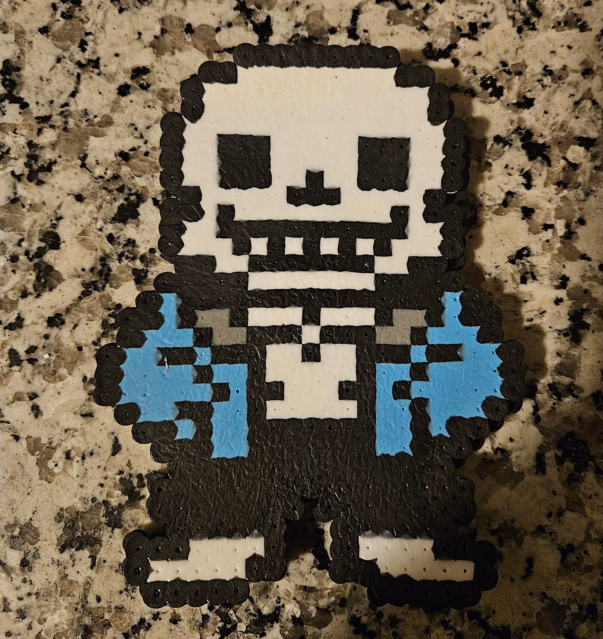 Undertale Perler Bead Pixel Art - Sans, Papyrus, Toriel, Undyne