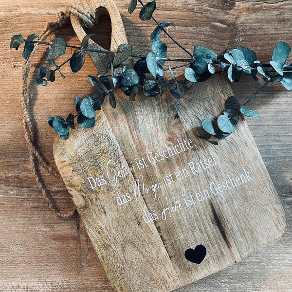 Holzbrett mit spruch Etsy.de