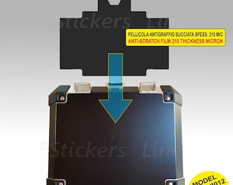 BMW R1200GS ADV bags stickers 2012 TOP Case top case cover sticker