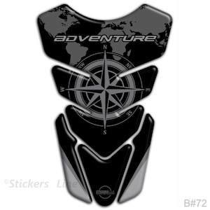 BMW R1250 GS Adventure Triple Black R1250GS Tank Pad B#72 2021