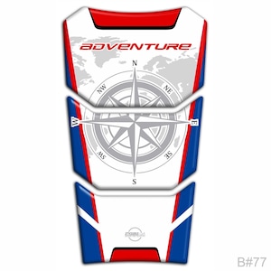 Resin tank pad BMW R1250 GS Adventure 2021 RALLYE R1250GS Tank Pad B#77