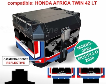Compatible stickers Top Case Honda Africa Twin CRF 1100 - top case Mod: T-ad.sp