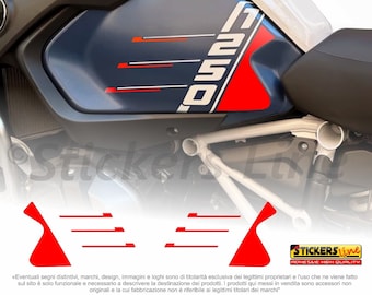 Compatible Tank Side Stickers for BMW R 1250 GS Trophy Adventure