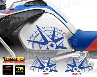 BMW R 1200 1250 GS Adventure LC compatible tank side stickers
