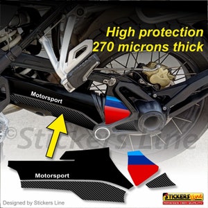 CARDANO protection sticker for BMW R1200 R1250 GS 2013/24 compatible Mod.1