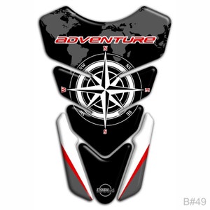 BMW R1200 R1250 GS Adventure tank pad resin adhesive Tank Pad motorcycle B#49