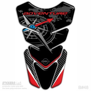 BMW R 1200 - R 1250 GS Adventure tank pad resin adhesive Tank Pad B#48