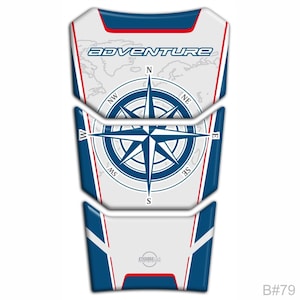 Żywiczna podkładka pod zbiornik kompatybilna z BMW R1250 GS Adventure 2022 - 2023 TROPHY R1250GS Tank Pad B-79