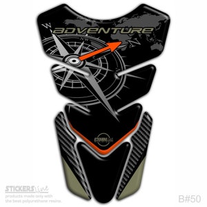 BMW R 1200 - R 1250 GS Adventure tank pad resin adhesive Tank Pad B#50