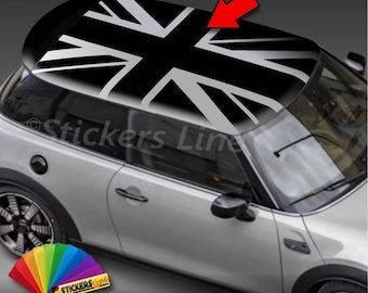 ミニクーパー用ステッカー 英国旗 ユニオンジャック ルーフ用 1色