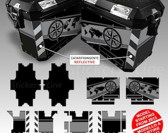 Protège Réservoir Moto Autocollant - Pour BMW GS R1250, Design Exclusif, Protection Et Décoration - 11