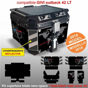 Stickers kit COMPATIBLE top case GIVI 42 L 2018 BMW R1200 R1250 gs T2