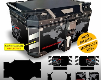 Adhesivos para baúl superior GIVI Trekker Outback Evo 58 LT 2023 BMW R1250 R1300 gs T2