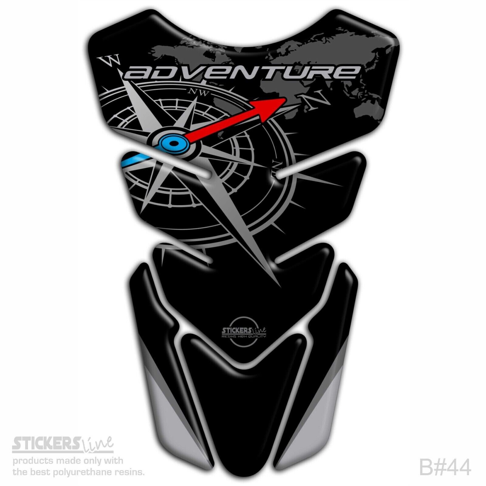 thumbnail image 2 of BMW R 1200 GS Adventure Tank Stickers - Pair For Recessed Areas - Made In Italy 2 of 4