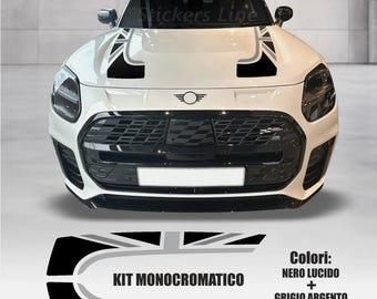 Mini Countryman U25 2024 JCW Union Jack Stripes Hood Stickers M.4