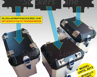 Kit 3 stickers LID bags suitcases BMW R1200GS ADV bags stickers until 2012