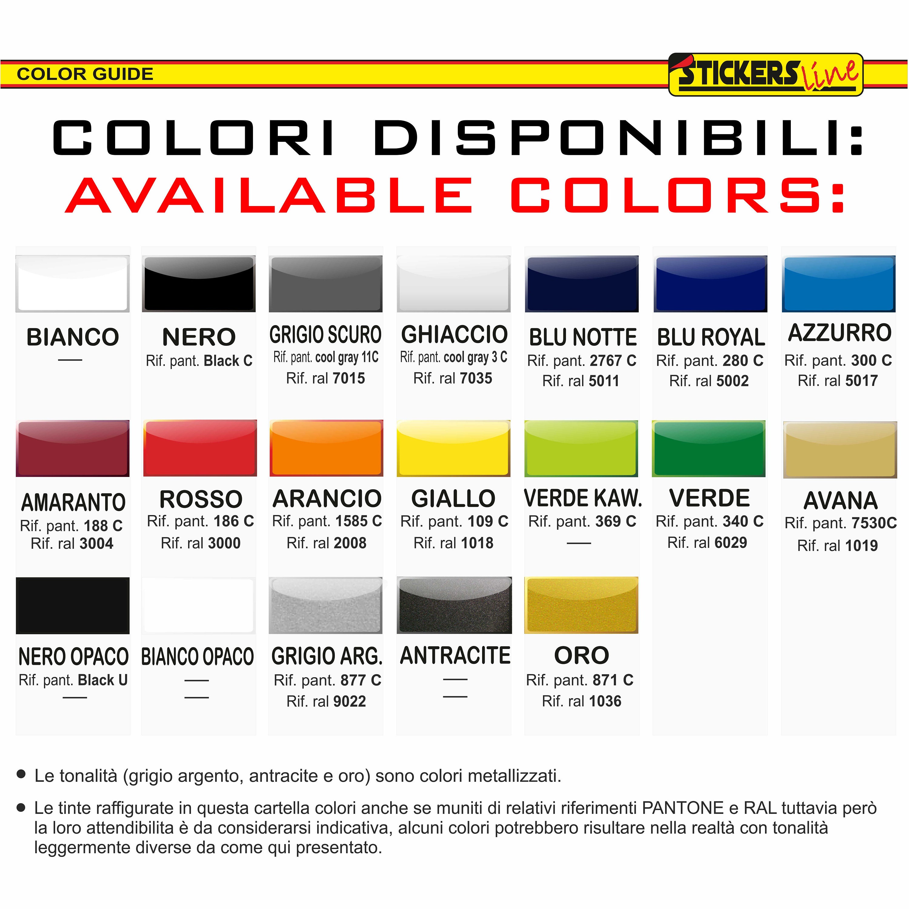 Adesivo Rosa Dei Venti Auto 2 Pezzi - 39x27cm Resistente A Pioggia E UV - Foto 5