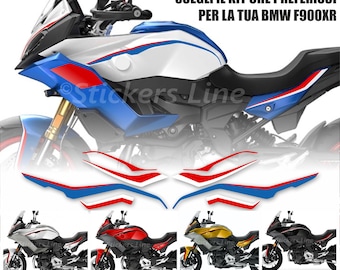 Compatible Sticker Kit for BMW F 900 XR Fairing Tank Side Panels Mudguard