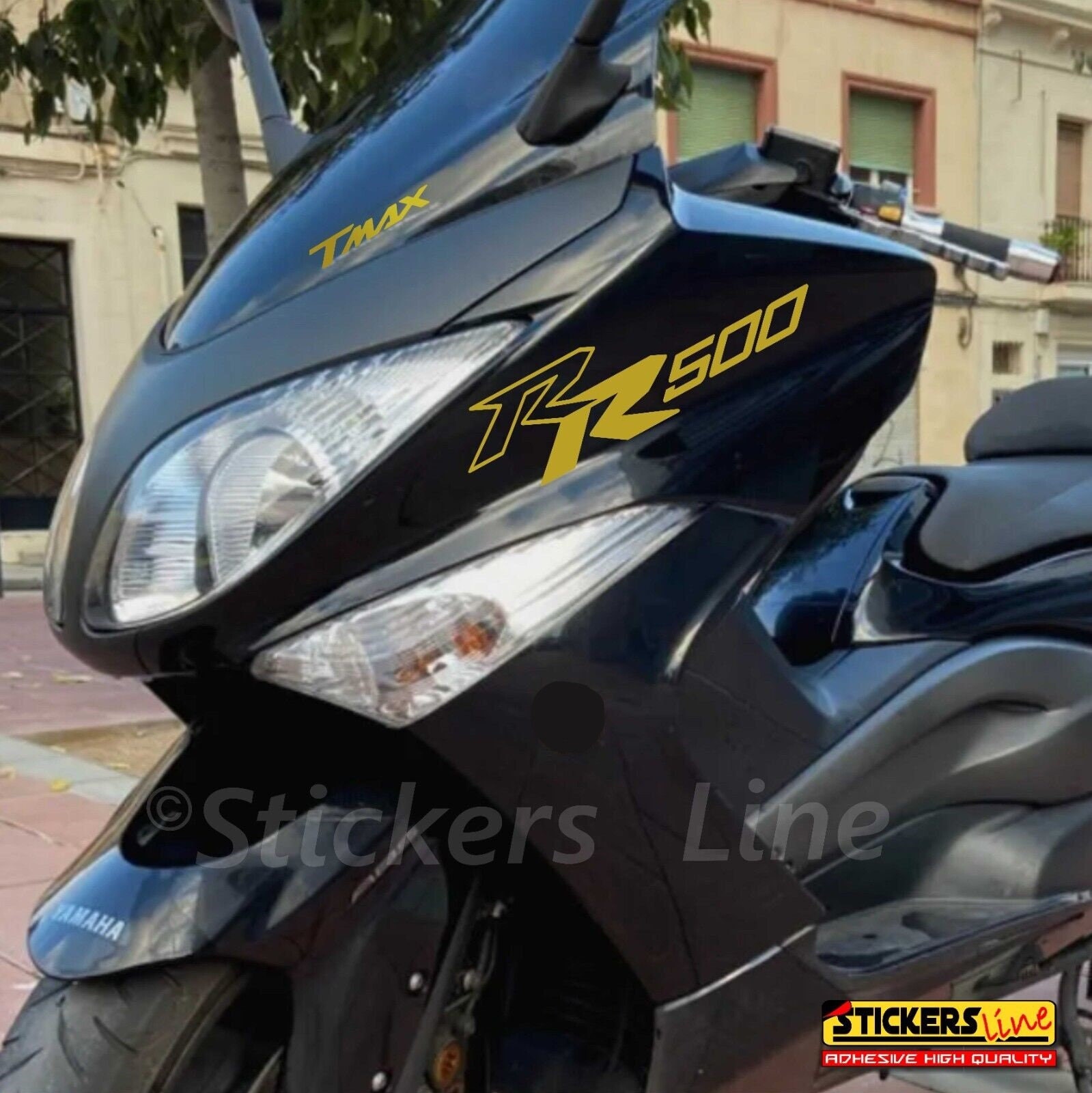 Stickers Kit Resin 3D Compatible T Max Protection Yamaha Tmax 500 2008