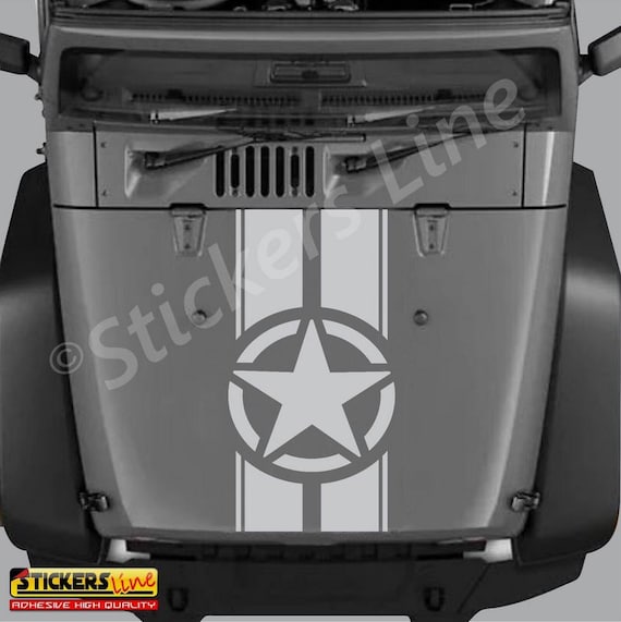 4R  17110 Autocollant Army Star Pour