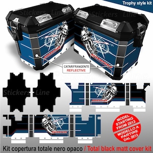 Suitcase stickers compatible with BMW R1250 GS Adventure TROPHY 2022 bags stickers M.2