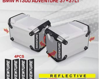 4 Reflective Stickers for BMW R1300 GS Adventure R 1300 adv M.2 Cases