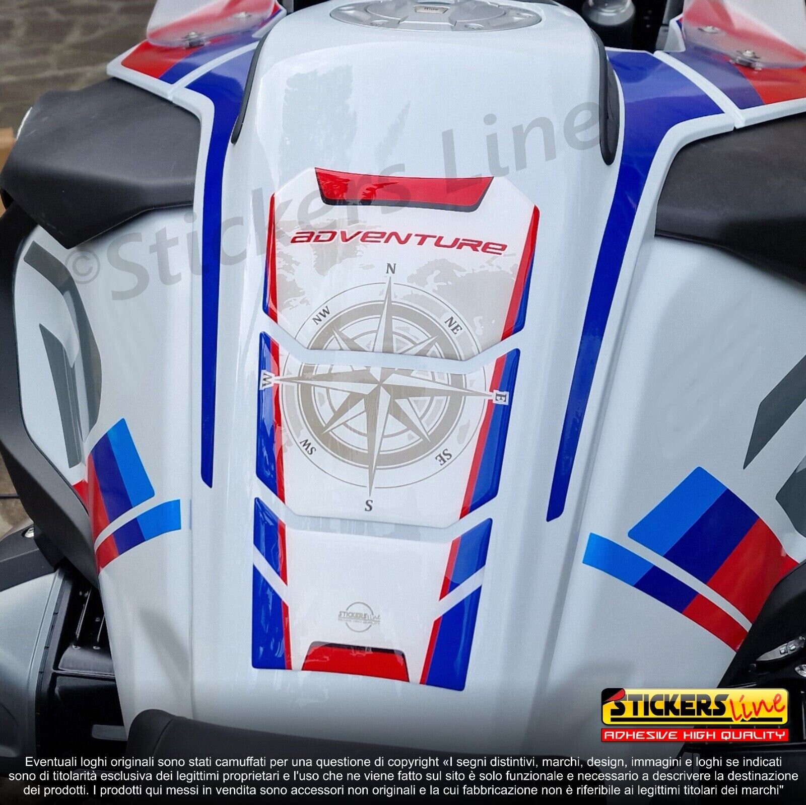 Resin Tank Pad BMW R1250 GS Adventure 2021 RALLYE R1250GS Tank Pad B#77 ...