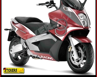 Compatible Fairing Sticker Kit for GILERA GP800 Racing Stickers