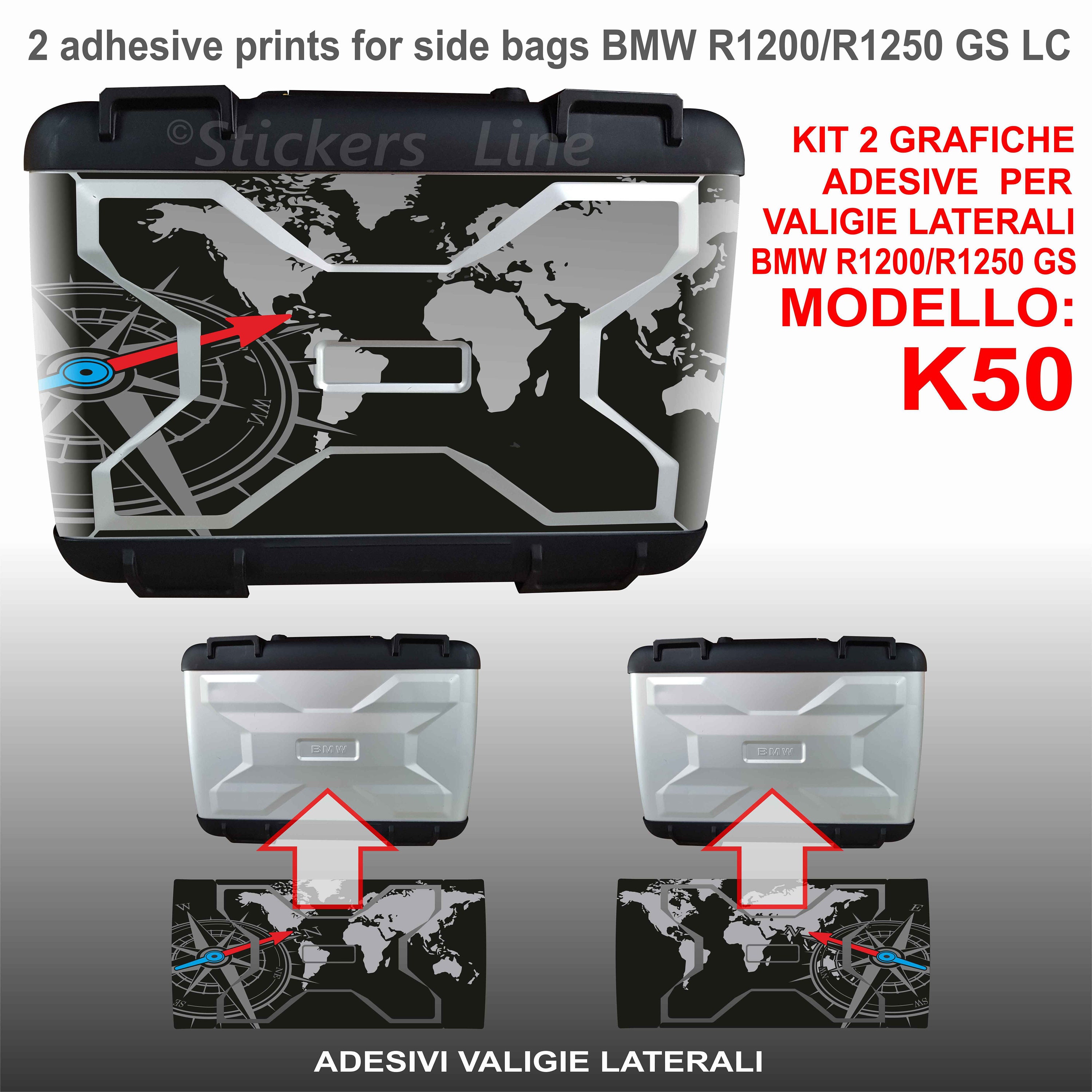 Adesivi valigie bmw gs 1200 adventure best sale